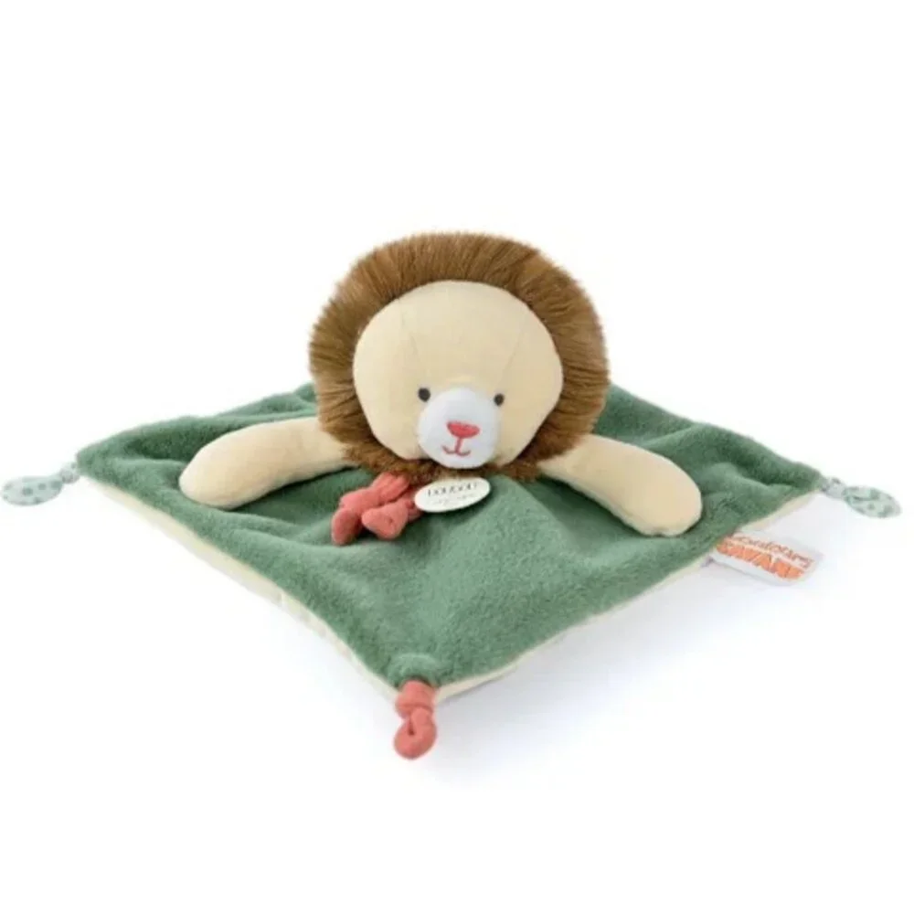 DouDou Et Compagnie Paris Couleurs Savane Lion Baby Security Blanket